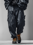 Windproof And Waterproof Work Pants For The Street Wear-Resistant Urban Casual Pants With Flap Pockets