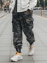 Camouflage Tactical Pants Street Style Water Resistant Ripstop Cargo Pants Work Hiking Pants