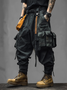 Tactical Pants Waterproof Ripstop Work Pants Work Hiking Loose Work Clothes With Flap Pockets