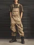 Khaki Street Style Trend Overalls