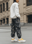 Camouflage Tactical Pants Street Style Water Resistant Ripstop Cargo Pants Work Hiking Pants