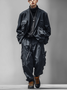 Windproof And Waterproof Work Pants For The Street Wear-Resistant Urban Casual Pants With Flap Pockets