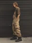 Khaki Street Style Trend Overalls