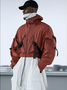Waterproof And Windproof Workwear For Hiking, Versatile Urban Street Fashion Jackets