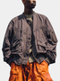 Men's Ripstop Water Resistant Multi-Pocket Streetwear Flight Jacket Lined