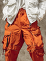 Casual Cargo Pants Workout Joggers Hiking Drawstring Tactical Pants with Multi Pockets
