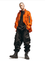 Tactical Pants Water Resistant Ripstop Elastic Waist Cargo Pants Work Hiking Pants