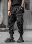 Windproof Pants For Street Use Wear-Resistant Hiking Pants Flap Pocket Casual Pants