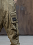Bib Overalls Loose Fit Baggy Casual Workwear Fashion Lightweight Sloppy Coveralls with Cargo Pockets