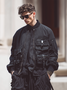Urban Street Fashion Cool Jacket Outerwear Waterproof And Windproof Work Flight Jacket For Hiking Out