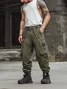 Casual Outdoor Cargo Pants Relaxed Fit Work Pants with Multi Pockets
