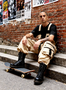 Bib Overalls Loose Fit Baggy Casual Workwear Fashion Lightweight Sloppy Coveralls with Cargo Pockets