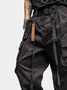 Street Style Work Pants Casual Retro Multi-Pocket Cotton Splash-Proof Windproof Urban Loose Pants
