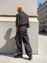 Distressed Multi-Pocket Water Resistant Ripstop Anti-static Cargo Pants Work Hiking Pants