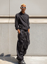 Distressed Multi-Pocket Water Resistant Ripstop Anti-static Cargo Pants Work Hiking Pants