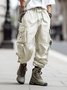 Streetwear Outdoor Washed Cargo Pants Relaxed Fit Work Pants with Multi Pockets