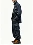 workwear street style urban windproof quick-drying wear-resistant flap pocket lined work jacket
