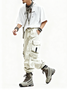 Streetwear Outdoor Washed Cargo Pants Relaxed Fit Work Pants with Multi Pockets