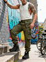 Casual Outdoor Cargo Pants Relaxed Fit Work Pants with Multi Pockets