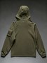 Workwear Sweatshirt Urban Functional Style Casual Street Three-Dimensional Pocket Work Hoodie Sweatshirt