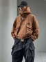 Workwear Hooded Sweatshirt Windproof And Water-Repellent Casual Comfortable And Loose Urban High Street Style
