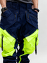 Men's Windproof And Water-Repellent Overalls With Multi-Pocket Design Street Tactical Pants And Hiking Pants
