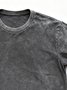 Men's Loose Washed Heavyweight Short Sleeve T-Shirt