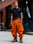 Street Style Tactical Pants Water Resistant Ripstop Cargo Pants Work Hiking Pants