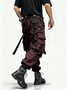 Street Style Work Pants Casual Retro Multi-Pocket Cotton Splash-Proof Windproof Urban Loose Pants