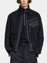 Men's Urban Street Style Jacket Waterproof and Tear-Resistant Workwear Jacket