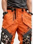 Men's Water Resistant Cargo Pants Ripstop Multi-Pocket Street Tactical Pants Work Hiking Pants