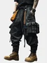 Tactical Pants Waterproof Ripstop Work Pants Work Hiking Loose Work Clothes With Flap Pockets