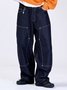 Street Style Tactical Pants Denim Double Knee Ripstop Cargo Pants Work Hiking Pants