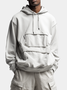 Streetwear Outdoor Cotton Relaxed Fit Work Hoodie Sweatshirt with Multi Pockets