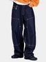 Street Style Tactical Pants Denim Double Knee Ripstop Cargo Pants Work Hiking Pants