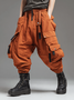 Urban Style Windproof And Waterproof Work Pants With Multiple Pockets Suitable For Hiking And Sports.