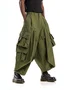 Men's Streetwear Oversized Fit Trendy Ripstop Hiking Work Pants