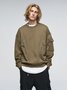 Men's Streetwear Functional Zipper Sports Sweatshirt in Pure Cotton