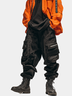 Tactical Pants Water Resistant Ripstop Elastic Waist Cargo Pants Work Hiking Pants