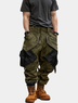 Men's Water Resistant Cargo Pants Ripstop Multi-Pocket Street Tactical Pants Work Hiking Pants